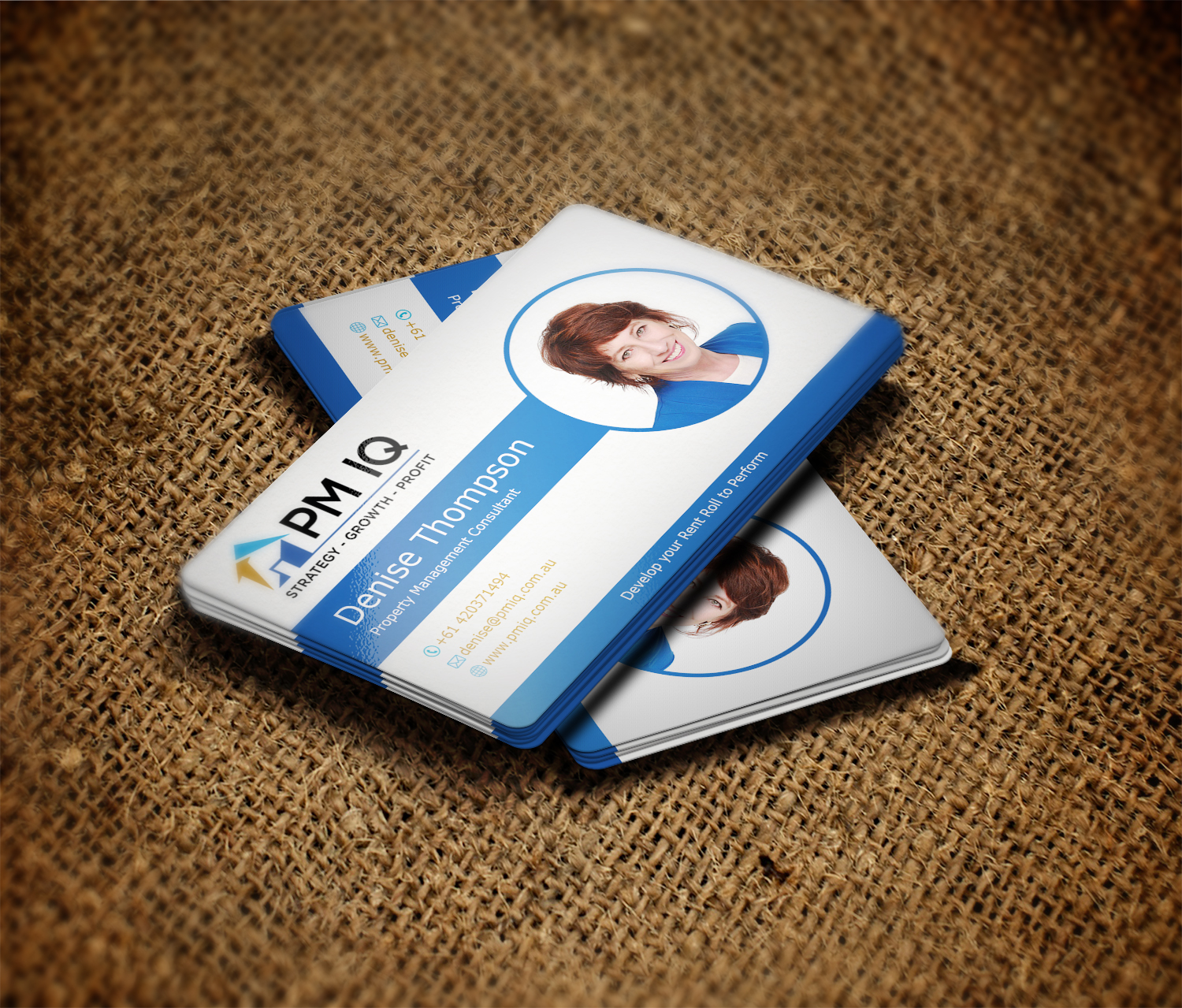 Business Card Design by EWS Webs for PM IQ | Design #12044960
