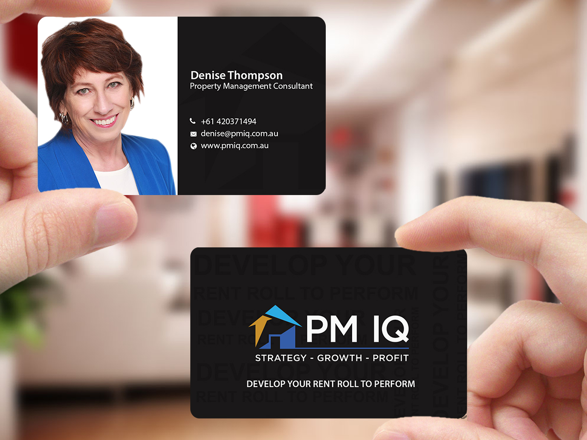 Business Card Design by Creations Box 2015 for PM IQ | Design #12048639