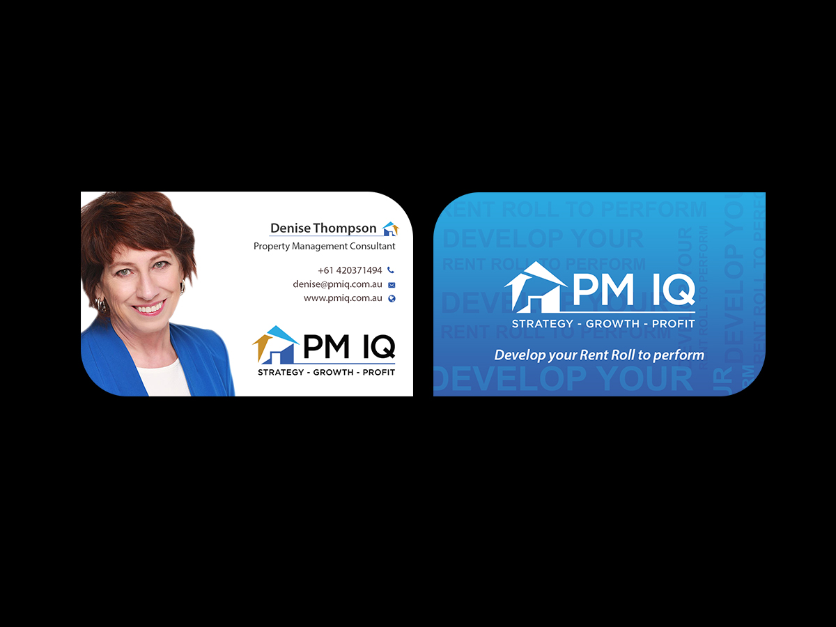 Business Card Design by Creations Box 2015 for PM IQ | Design #12048643