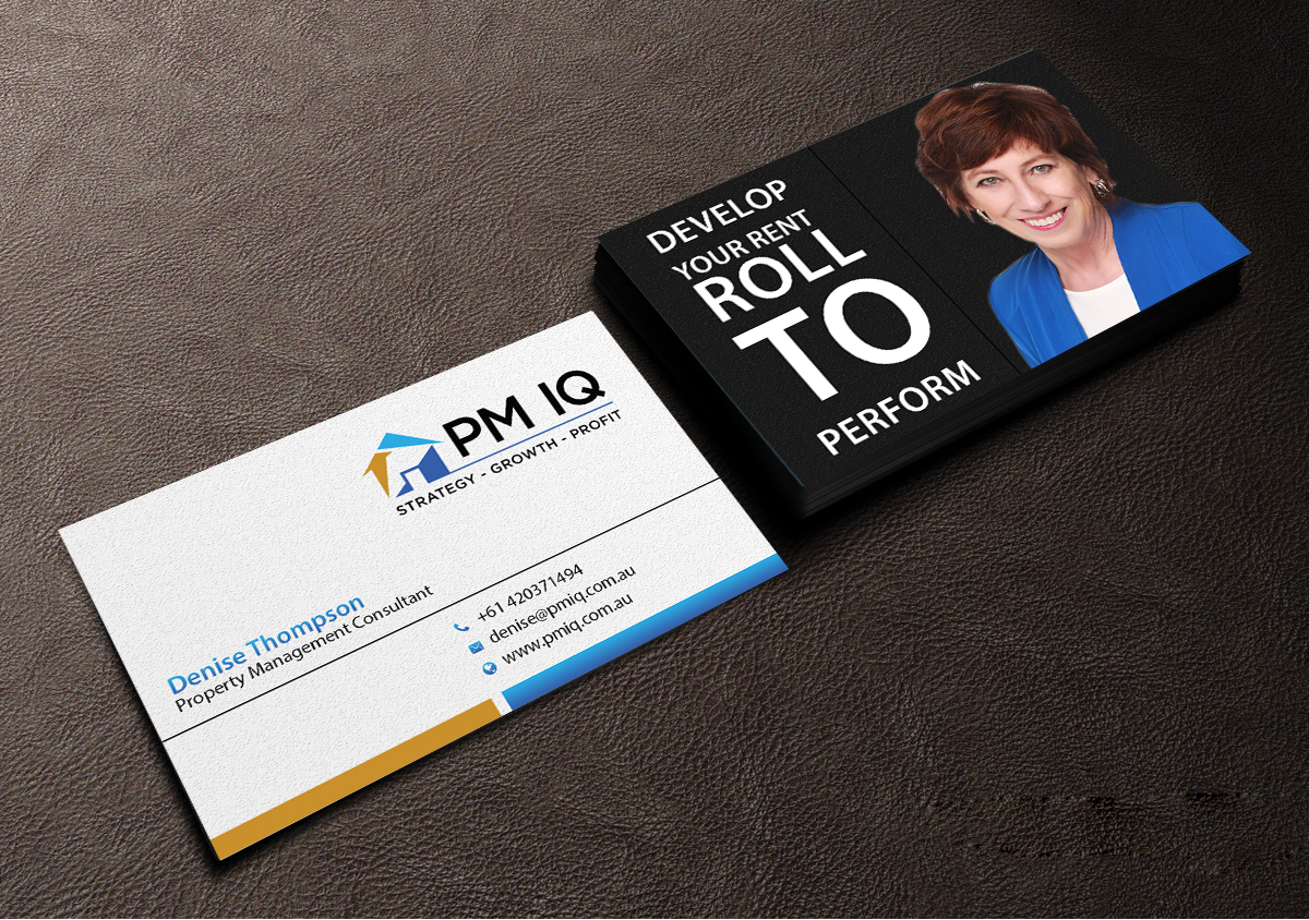 Business Card Design by Creations Box 2015 for PM IQ | Design #12048647