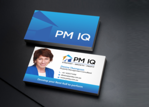 Diseño de Tarjeta de Presentación por Creations Box 2015 para PM IQ | Diseño: #12048649