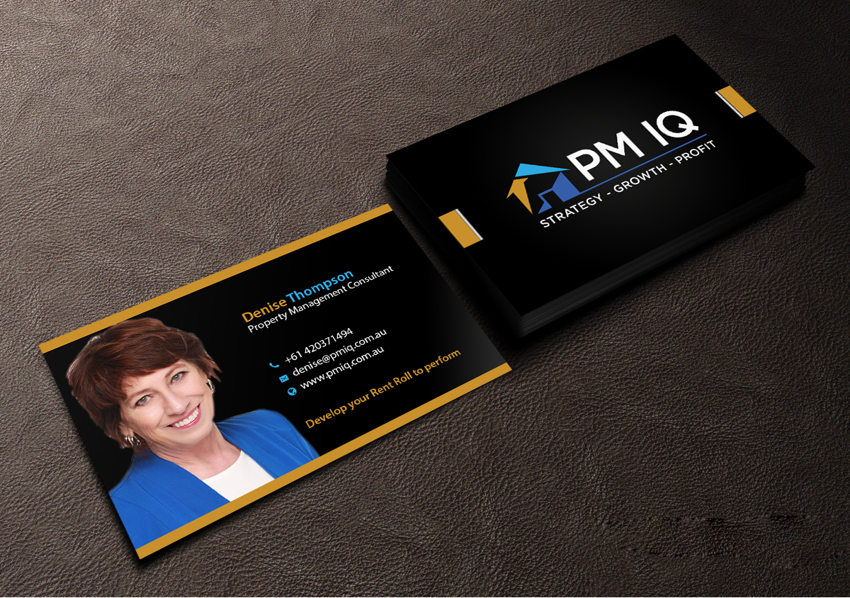 Diseño de Tarjeta de Presentación por Creations Box 2015 para PM IQ | Diseño #12048650