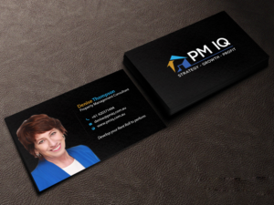 Business Card Design by Creations Box 2015 for PM IQ | Design: #12048653