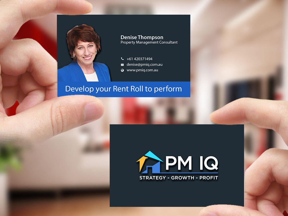 Business Card Design by Creations Box 2015 for PM IQ | Design #12048657