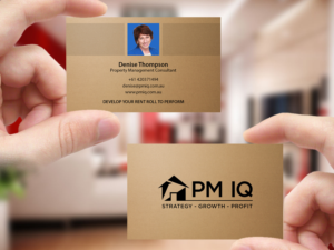 Business Card Design by Creations Box 2015 for PM IQ | Design: #12048694