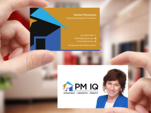 Diseño de Tarjeta de Presentación por Creations Box 2015 para PM IQ | Diseño: #12048695