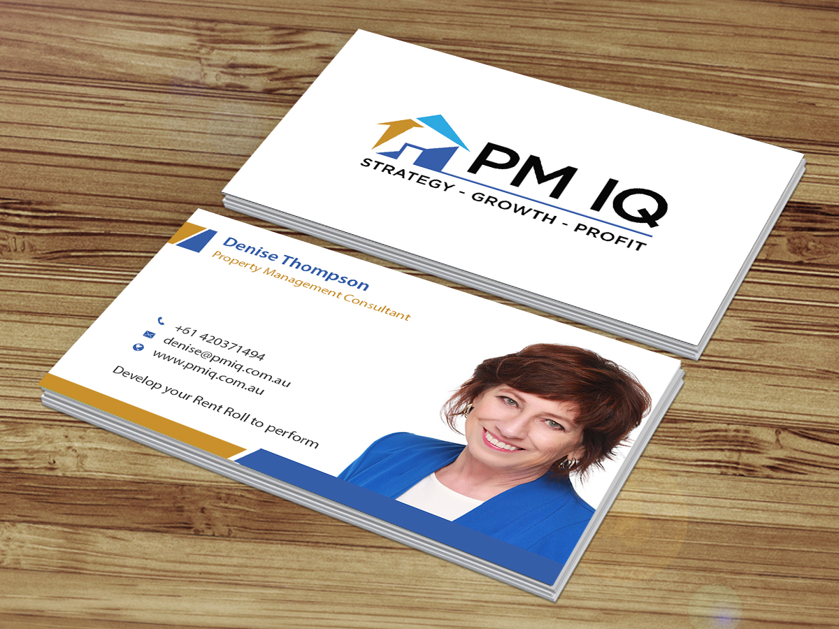 Business Card Design by Creations Box 2015 for PM IQ | Design #12048696