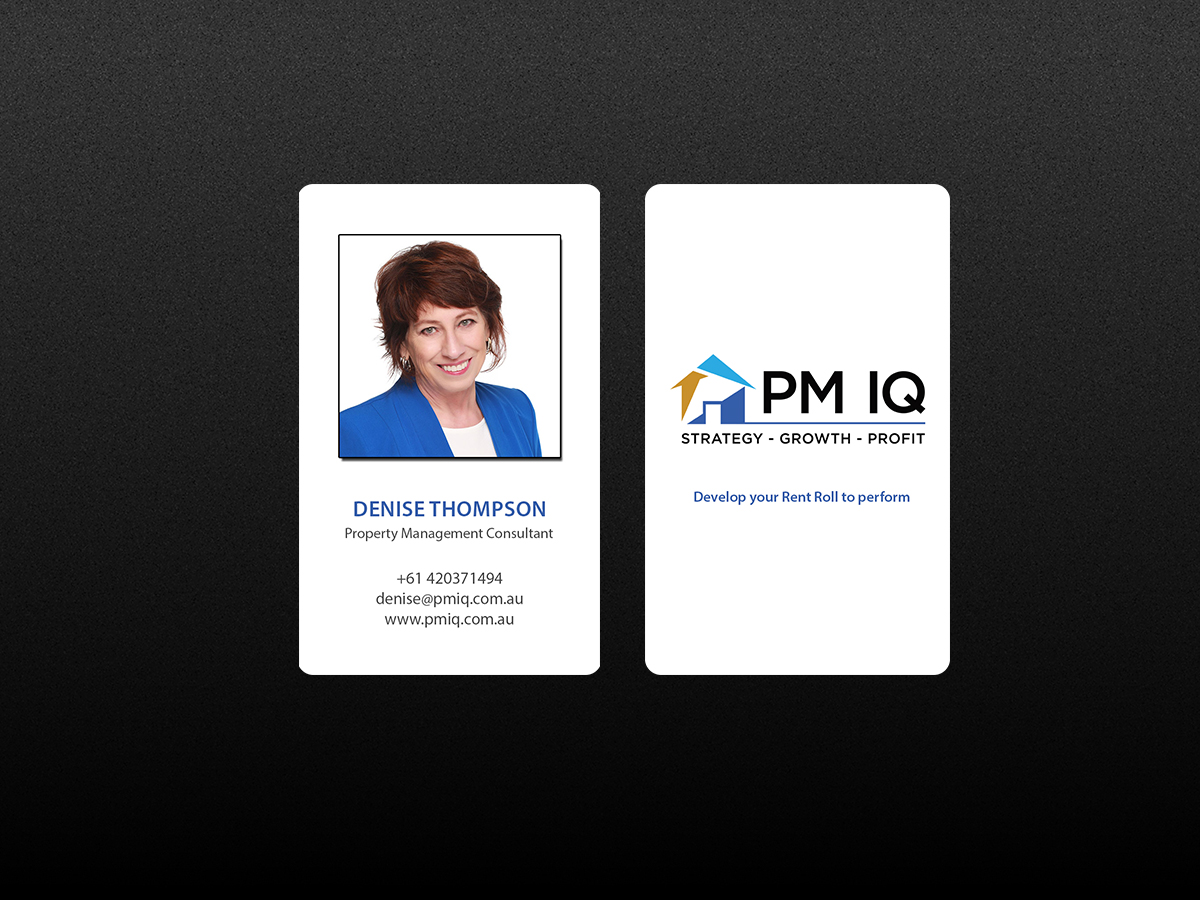 Business Card Design by Creations Box 2015 for PM IQ | Design #12048697