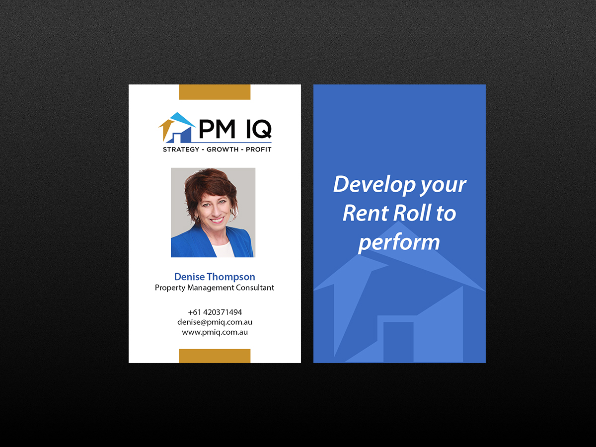 Business Card Design by Creations Box 2015 for PM IQ | Design #12056639