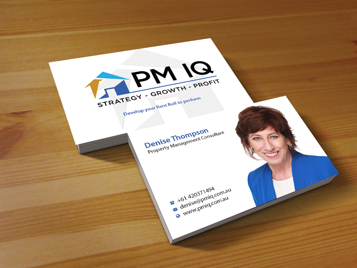 Business Card Design by Creations Box 2015 for PM IQ | Design #12056645