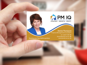 Diseño de Tarjeta de Presentación por Creations Box 2015 para PM IQ | Diseño: #12056651