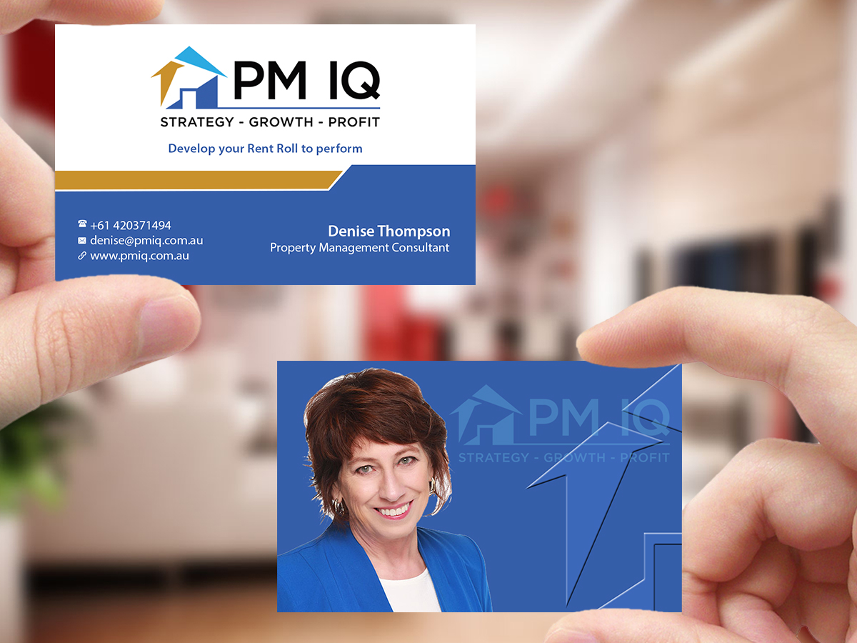 Business Card Design by Creations Box 2015 for PM IQ | Design #12056653