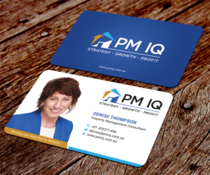 Business Card Design by SS_Designs for PM IQ | Design #12052565