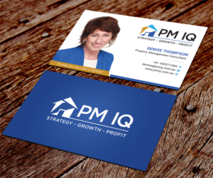 Diseño de Tarjeta de Presentación por SS_Designs para PM IQ | Diseño: #12052672