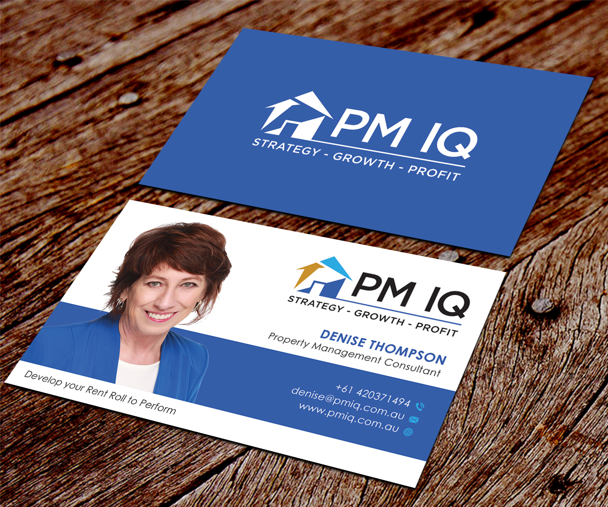 Business Card Design by SS_Designs for PM IQ | Design #12052776