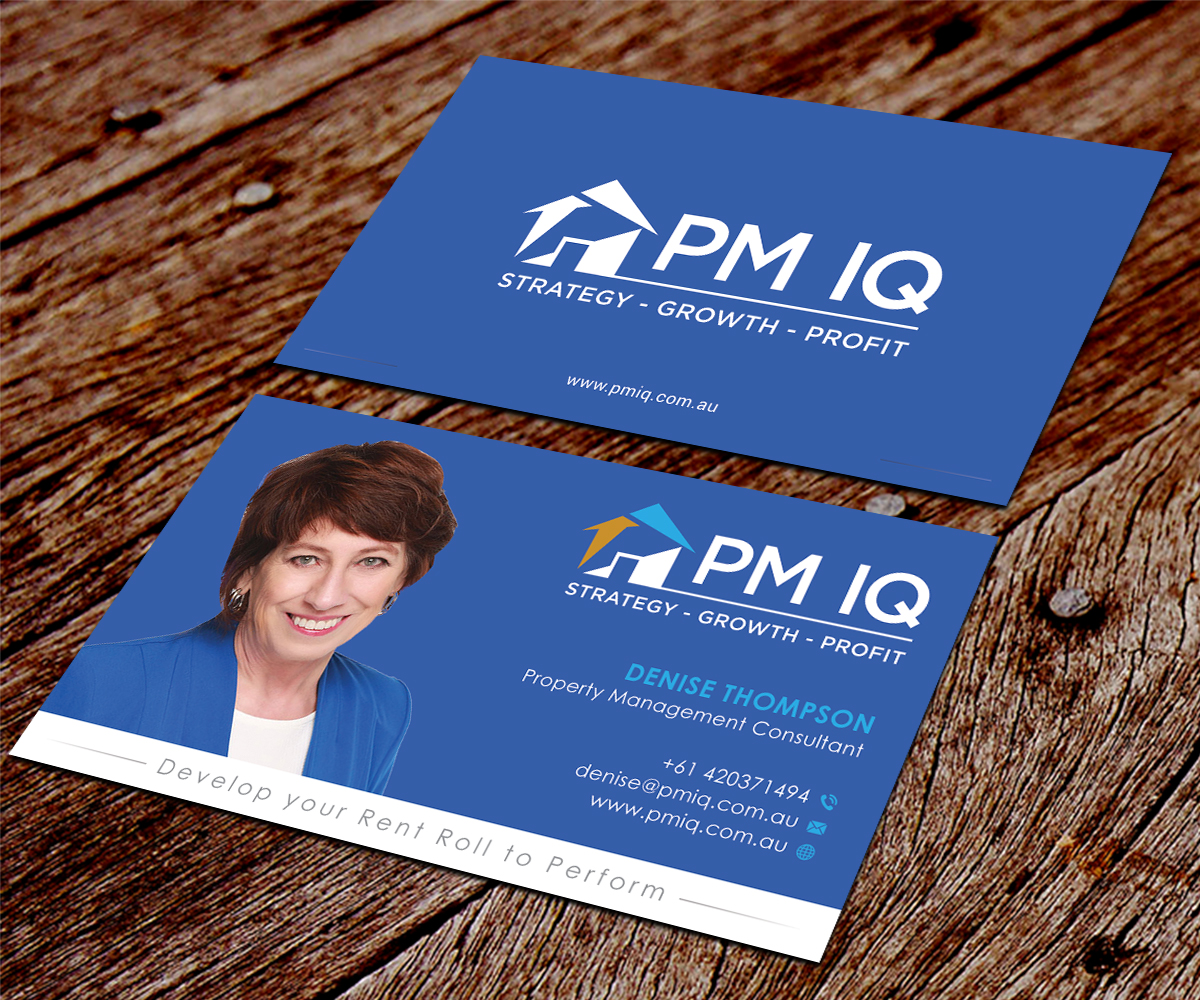 Business Card Design by SS_Designs for PM IQ | Design #12052889