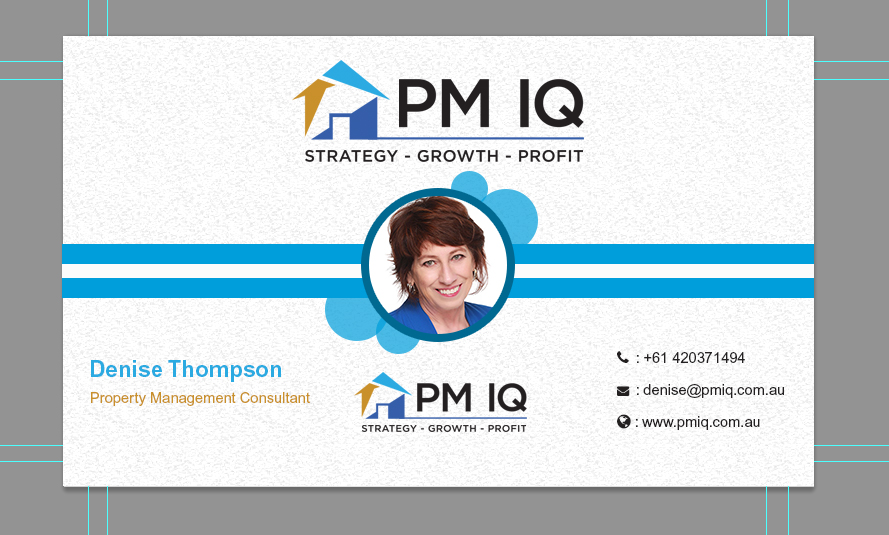 Business Card Design by Pooja lodhi for PM IQ | Design #12036603