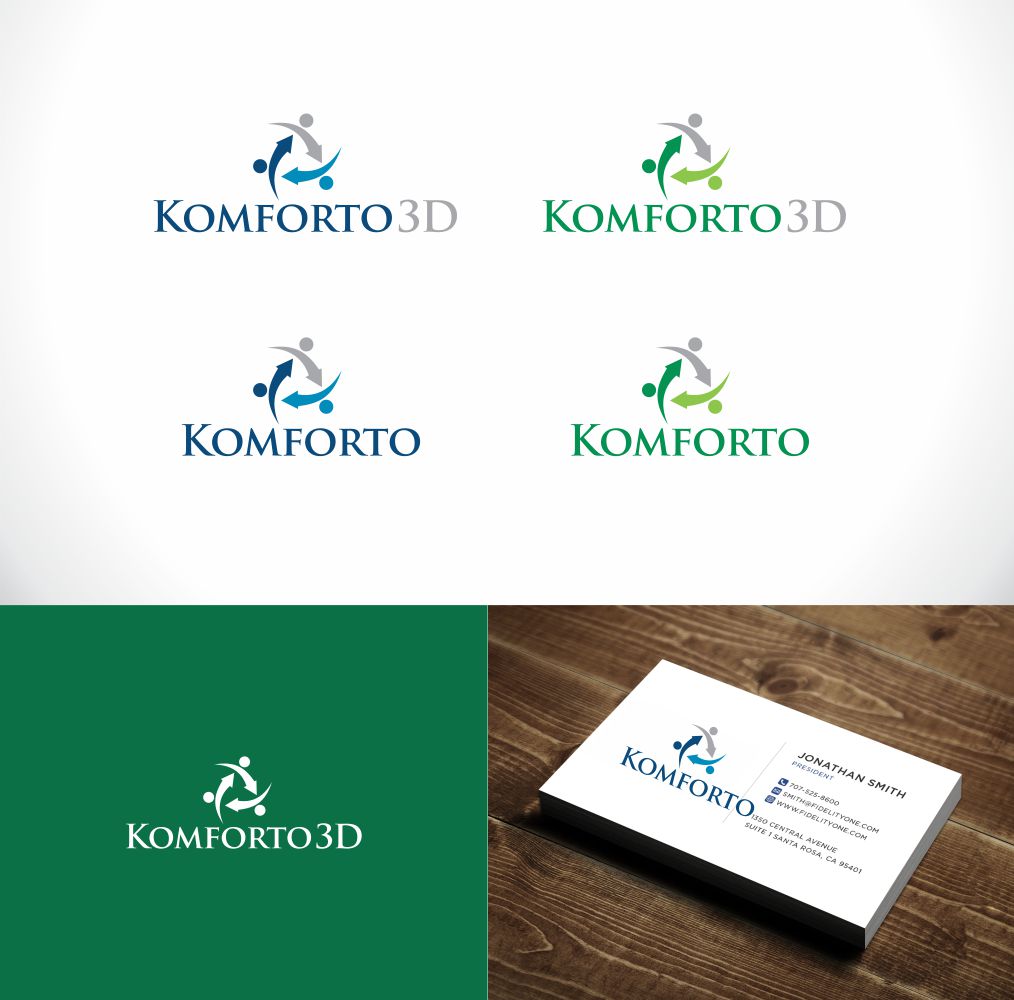 Logo Design by canyondsgn for Komforto bvba | Design: #12157894