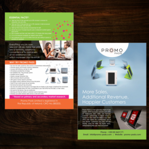 Flyer Design by uk for Promo Pads Ltd. | Design: #12046167