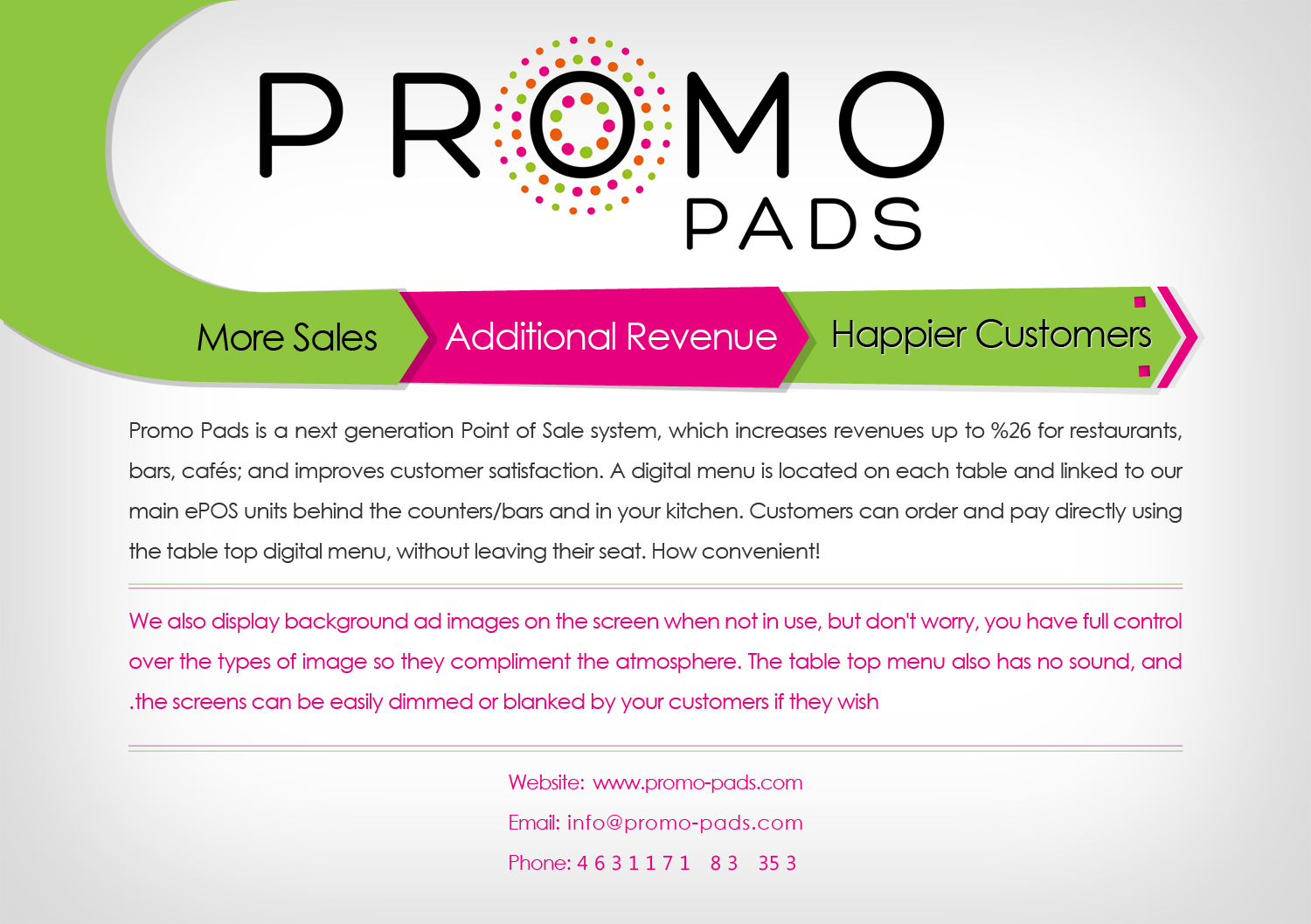 Design de Flyer par Mossen pour Promo Pads Ltd. | Design #12043376