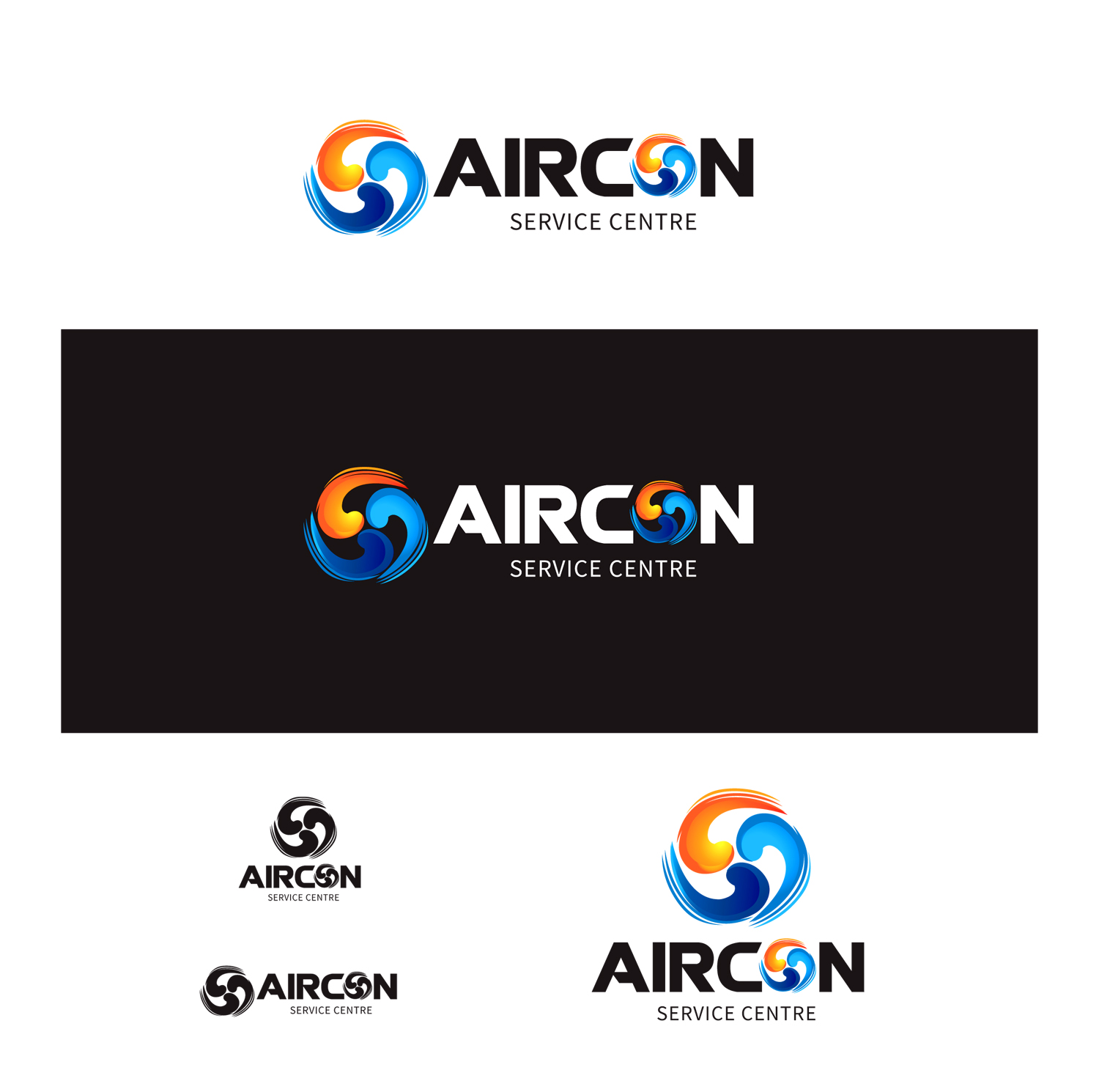 Diseño de Logo por CanDoDesign para Air-Con Service Centre | Diseño #12058548