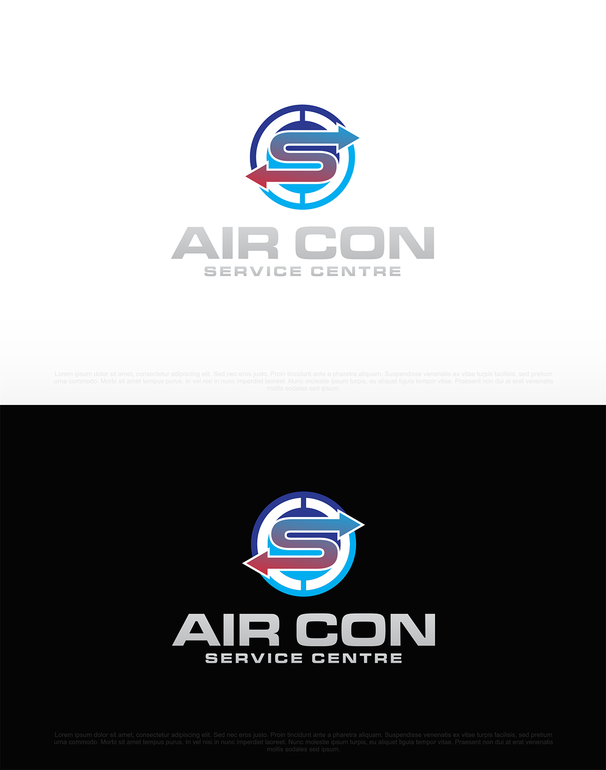 Logo Design by Artnymore for Air-Con Service Centre | Design #12082835