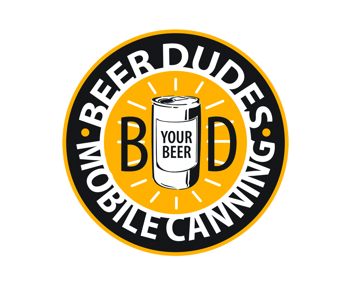 Logo Design by Hot Rod for Beer Dudes Mobile Canning | Design #12082100
