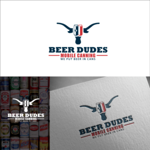Beer Dudes Mobile Canning | Logo Design by Graphic Bricks