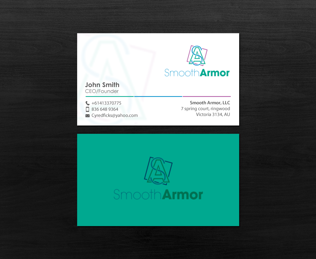 Business Card Design by chandrayaan.creative for this project | Design #12042851