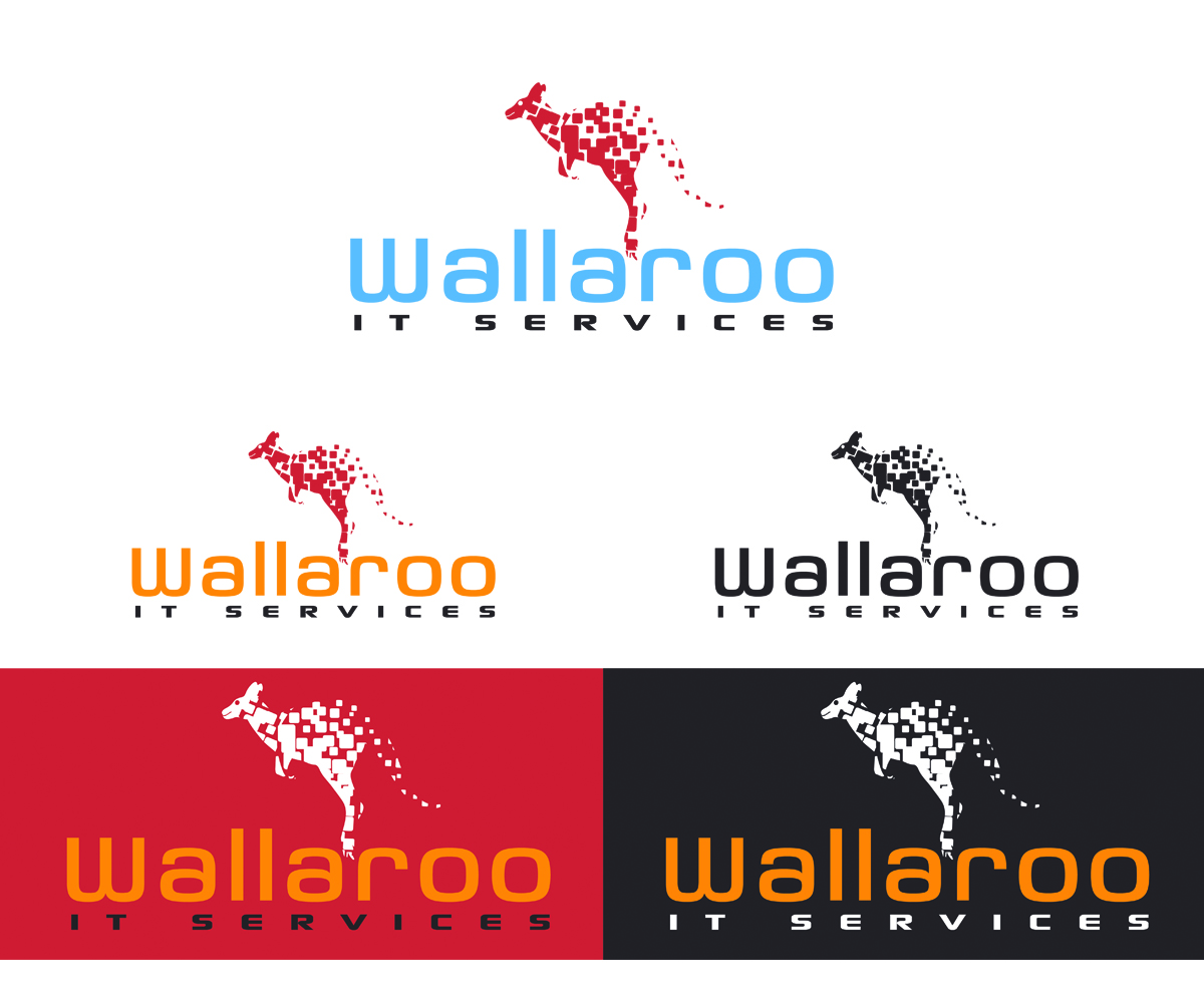 Diseño de Logo por yugendesign para Wallaroo IT Services | Diseño #2378323