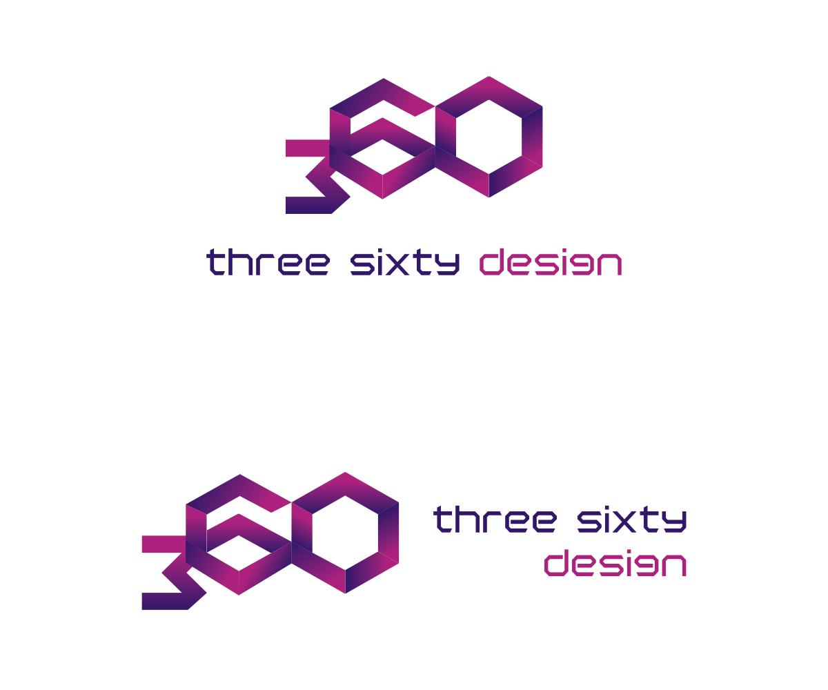Logo Design by RIDVAN BULBUL for three sixty design | Design #12122384