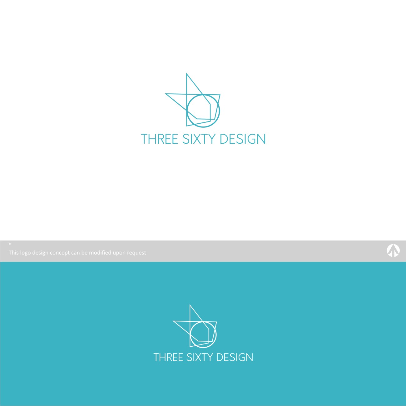 Logo Design by MBARO for three sixty design | Design #12065246