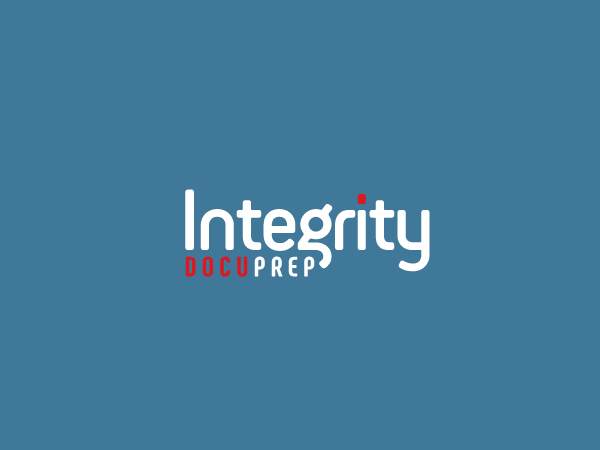 Logo Design by Alien Cookie for Integrity Docuprep | Design #12042561