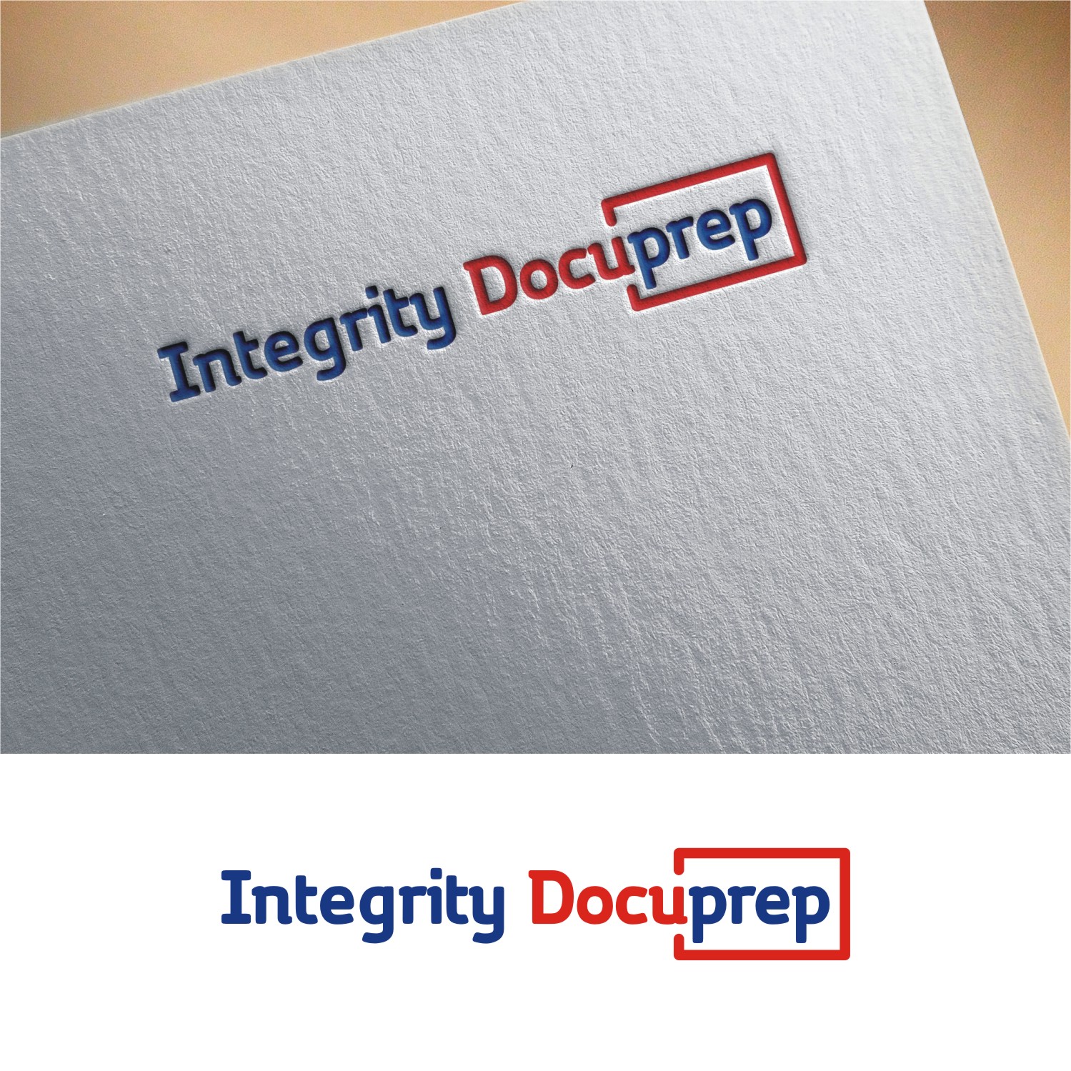 Logo Design by Actives for Integrity Docuprep | Design #12062048