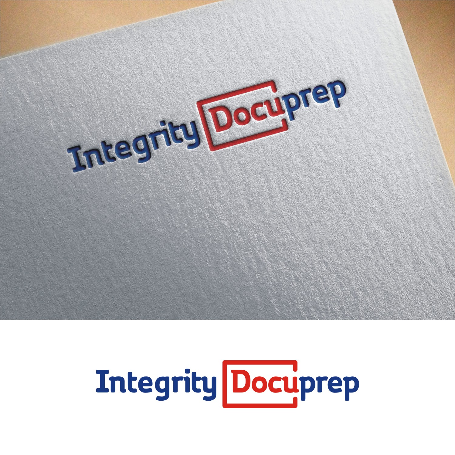 Logo Design by Actives for Integrity Docuprep | Design #12062145