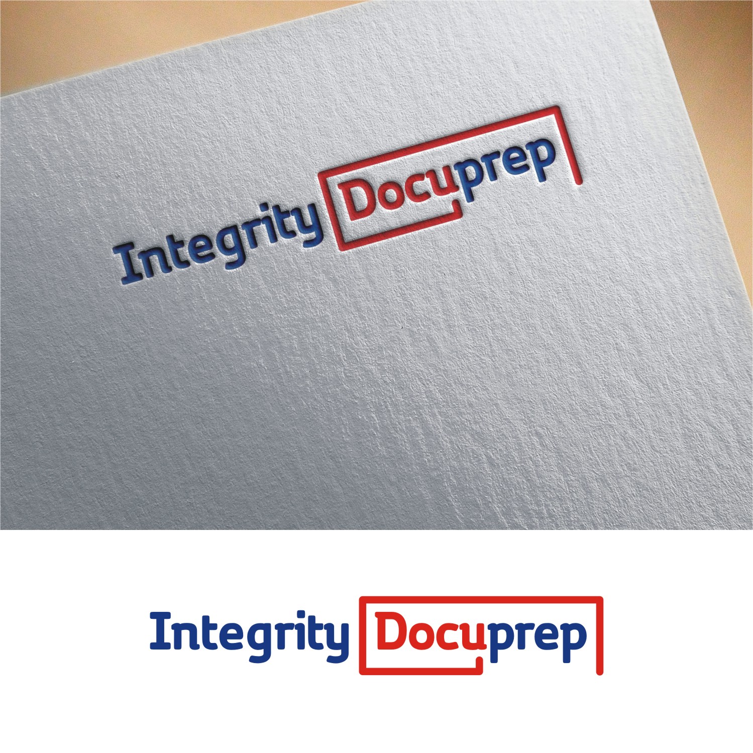 Logo Design by Actives for Integrity Docuprep | Design #12062168