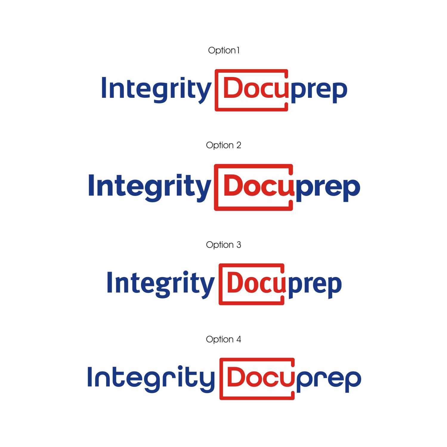 Logo Design by Actives for Integrity Docuprep | Design #12063045
