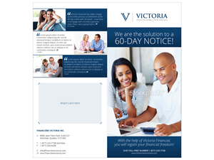 Broschüren-Design von Pedrocca für Financière Victoria Inc. | Design: #2379403