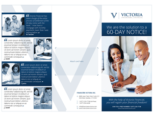 Broschüren-Design von Pedrocca für Financière Victoria Inc. | Design: #2380869