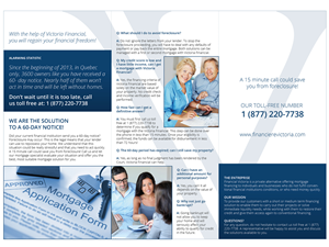Broschüren-Design von Pedrocca für Financière Victoria Inc. | Design: #2380872