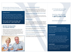 Broschüren-Design von Pedrocca für Financière Victoria Inc. | Design: #2409808