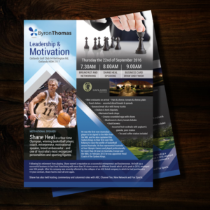 Design de Flyer par uk pour Byron Thomas Recruitment | Design : #12051515
