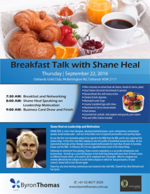 Flyer Design by Venus L. Penaflor