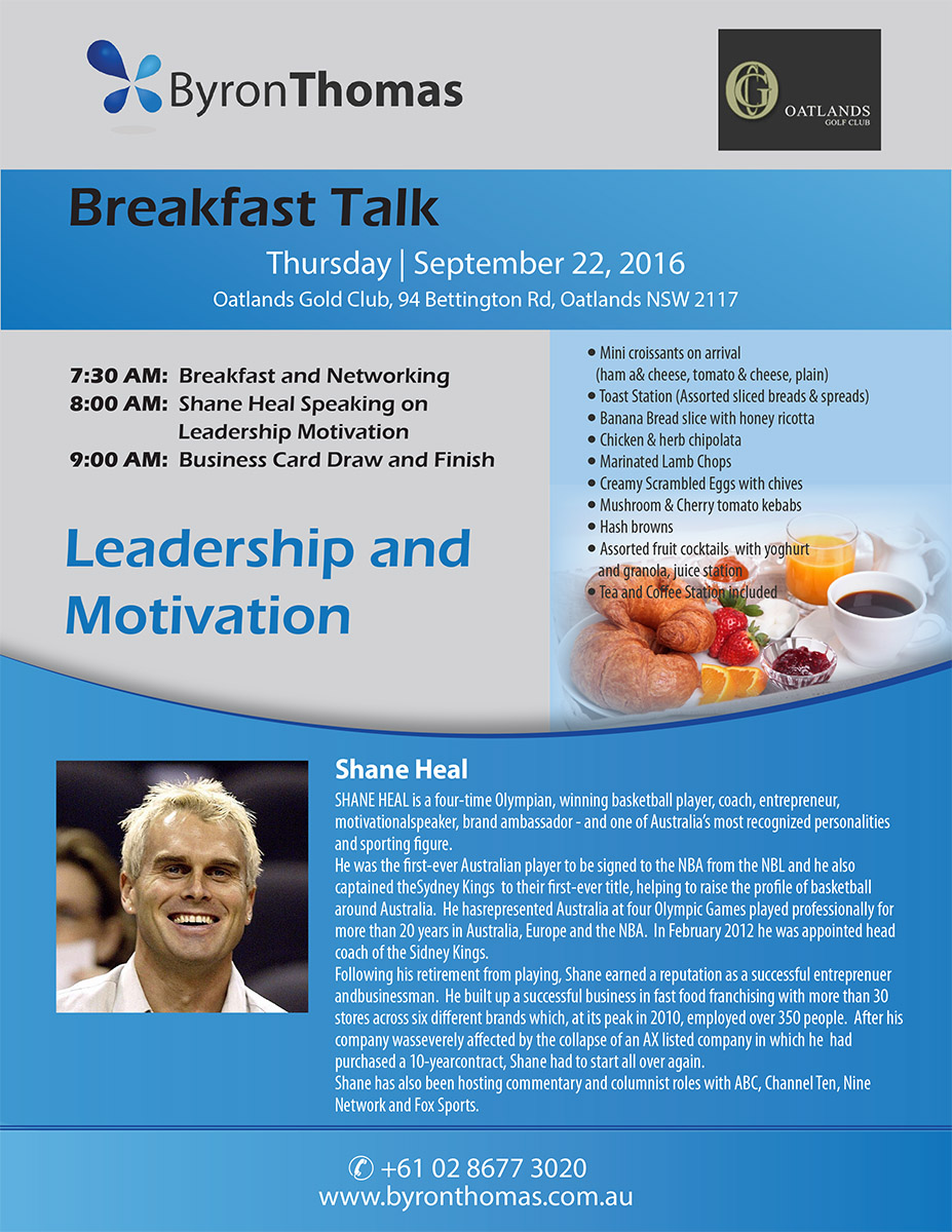 Diseño de Flyer por Venus L. Penaflor para Byron Thomas Recruitment | Diseño #12049811