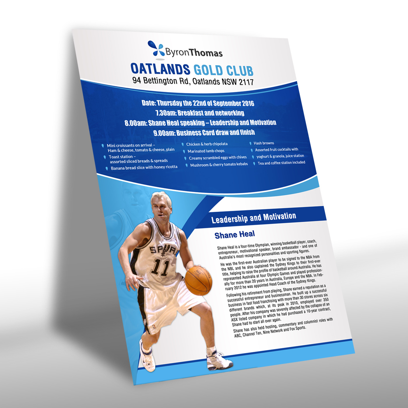 Flyer Design by creative.bugs for Byron Thomas Recruitment | Design #12043259