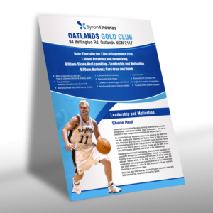 Design de Flyer par creative.bugs pour Byron Thomas Recruitment | Design : #12043259
