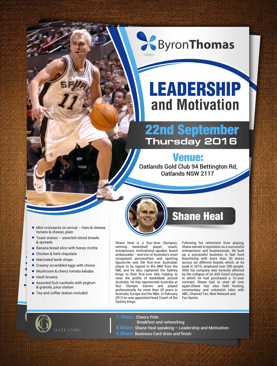 Design de Flyer par creative.bugs pour Byron Thomas Recruitment | Design #12043418