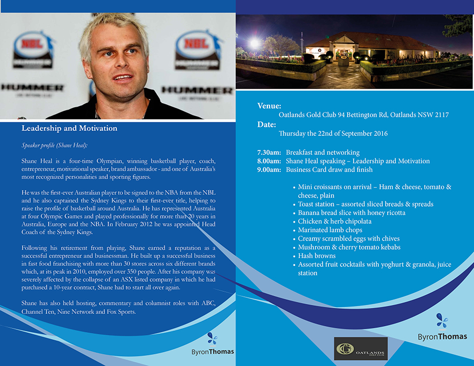 Diseño de Flyer por mavihui para Byron Thomas Recruitment | Diseño #12041823