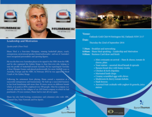 Design de Flyer par mavihui pour Byron Thomas Recruitment | Design : #12041823