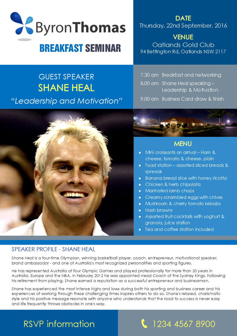 Flyer Design by citygirl17 for Byron Thomas Recruitment | Design #12043511